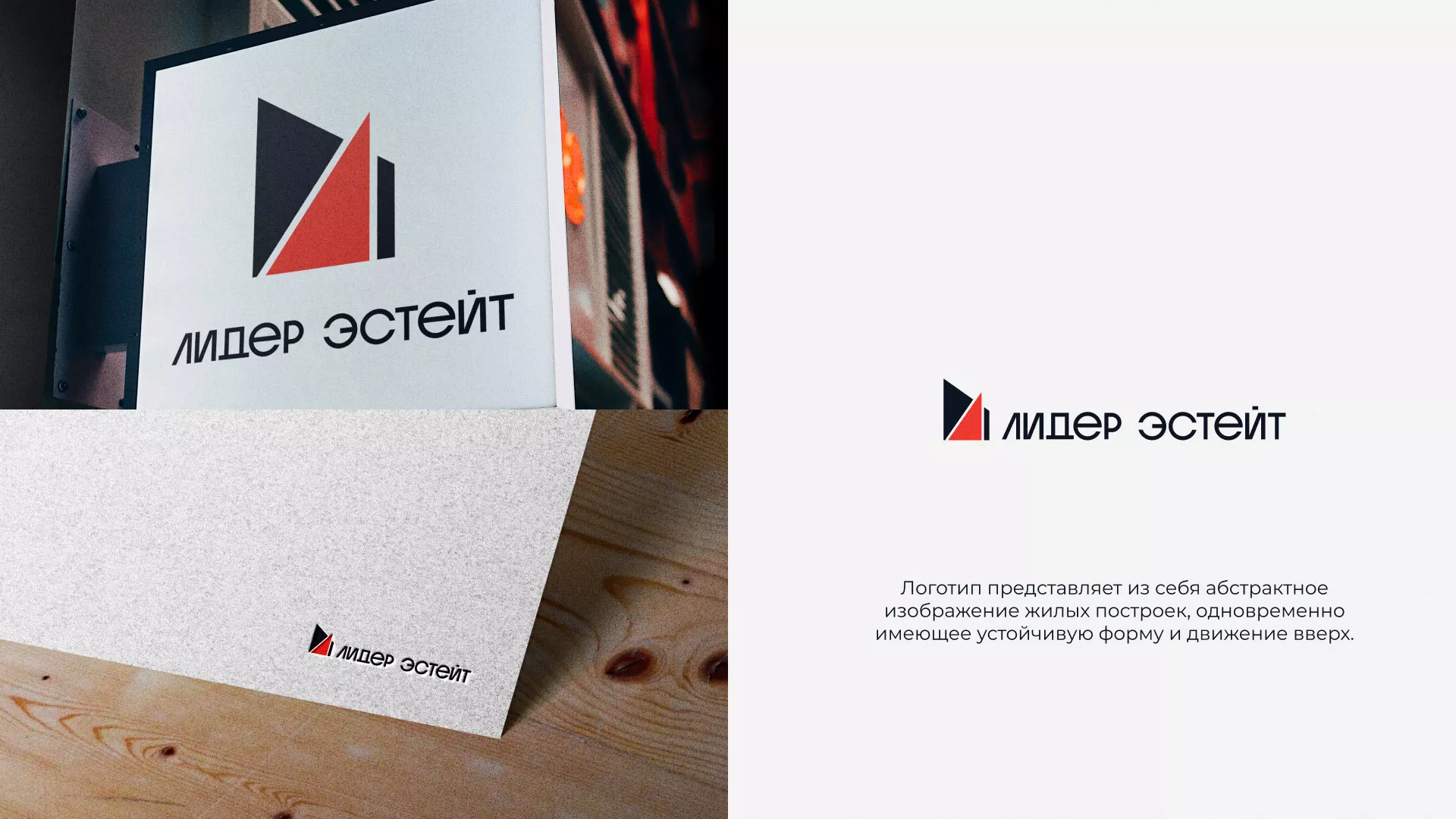 Сделали логотип для агентства недвижимости «Лидер Эстейт» в Арске