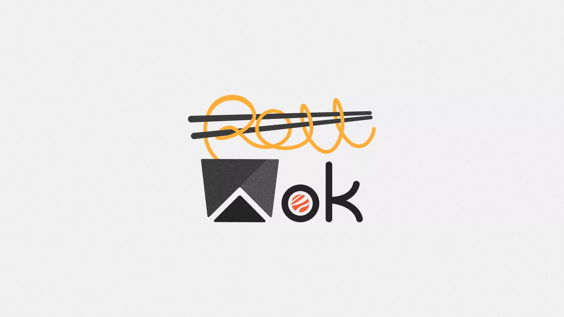 Разработка логотипа в Арске для суши-бара «Roll Wok Club» Разработка логотипа в Арске для суши-бара «Roll Wok Club»