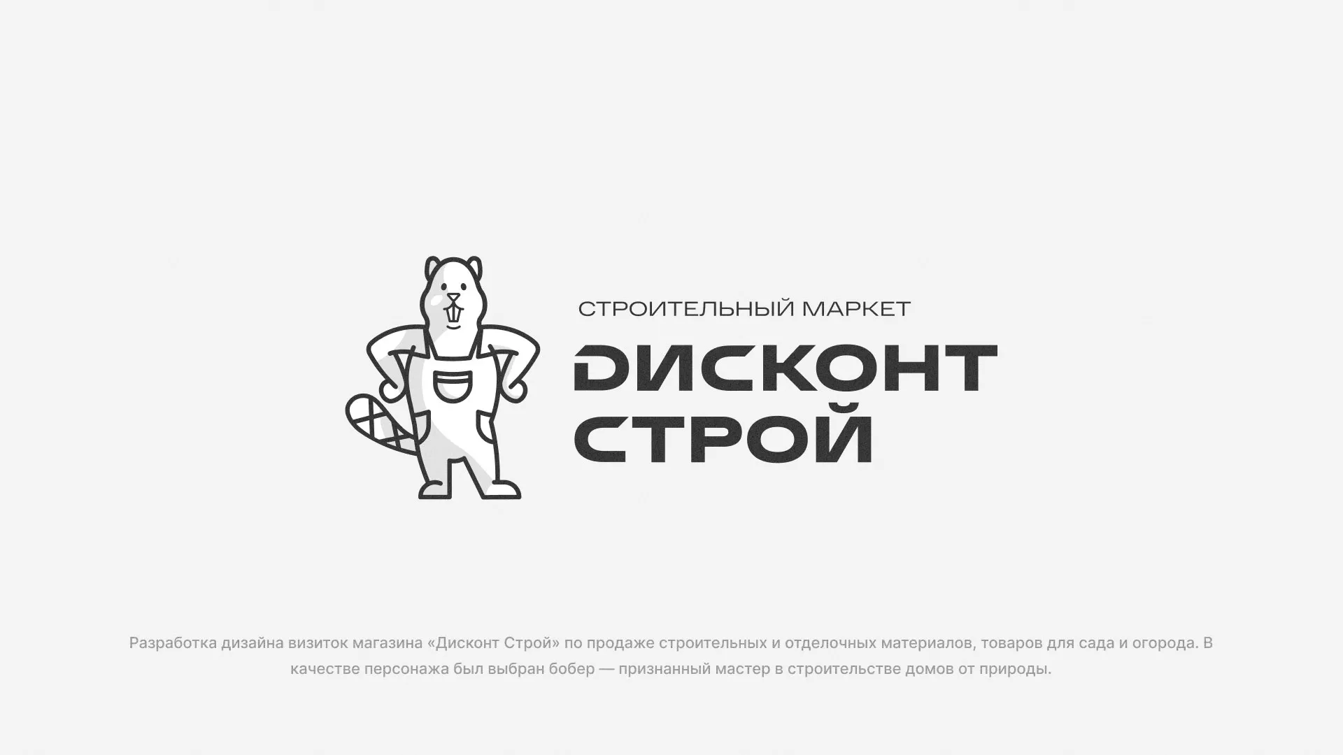 Разработка дизайна визиток магазина «Дисконт Строй» в Арске